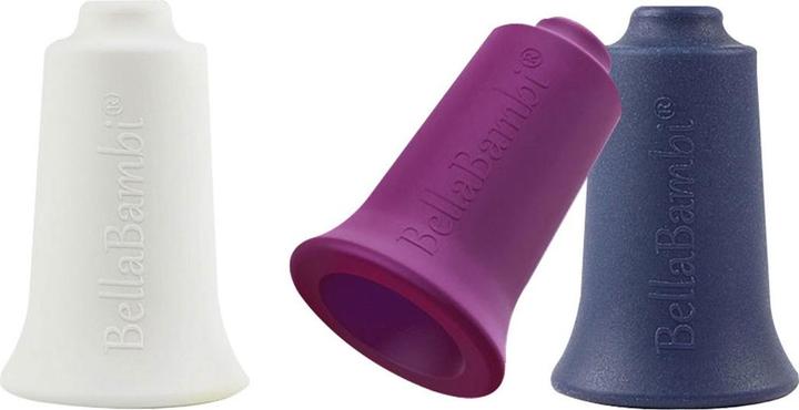 Produktbild BellaBambi mini trio Weiss-Brombeer-Nachtblau