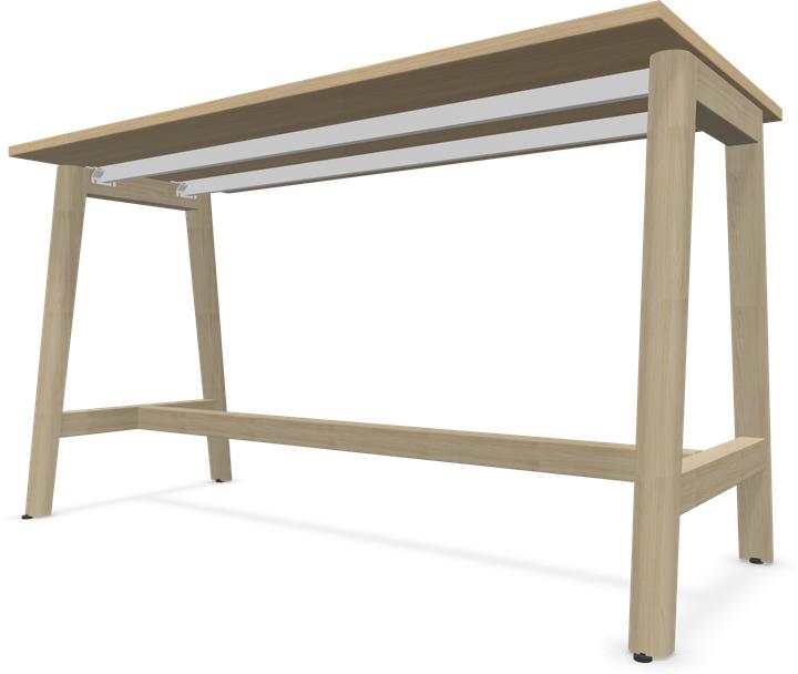 Actual product image Narbutas Nova Wood high table (160 x 70 x 90 cm)