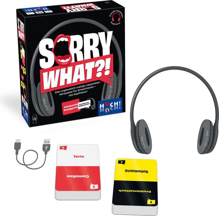 Produktbild Sorry What?! (d) (Deutsch, 2 - 6 Spieler)