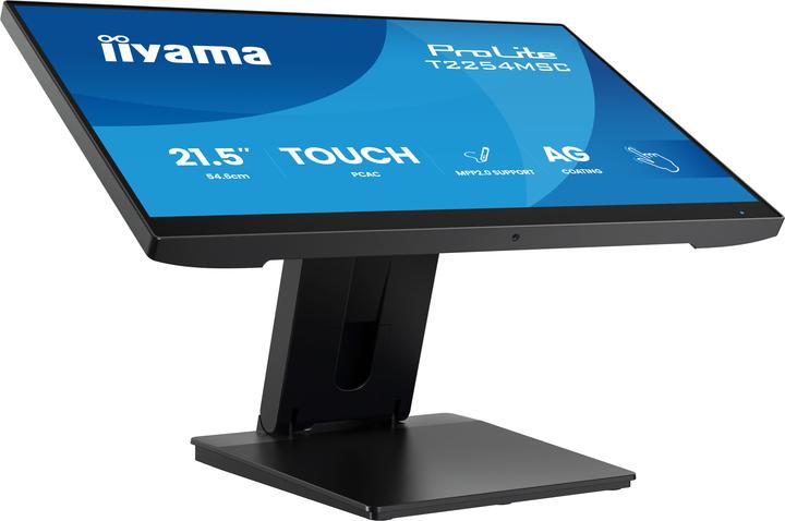 Produktbild iiyama 54.6cm (21,5") T2254MSC-B2AG 16:9 M-Touch HDMI+DP+USB (1920 x 1080 Pixel, 21.50")