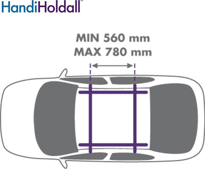 Actual product image Handiworld Foldable roof bag (330 l)