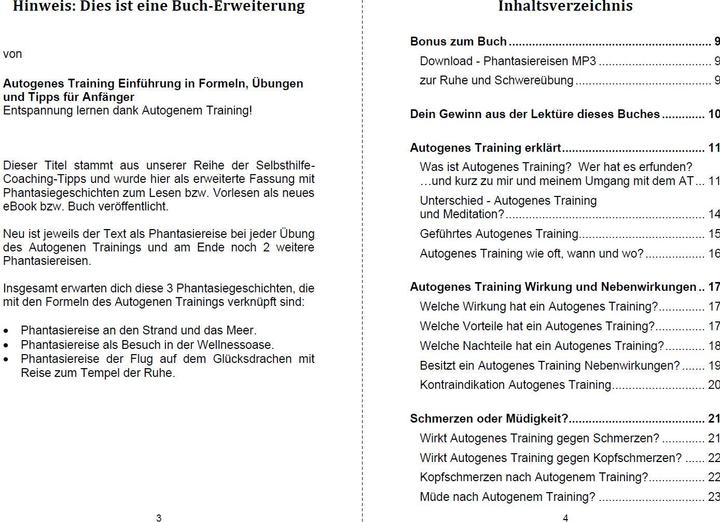 Produktbild Autogenes Training Anleitung und Übungen für Erwachsene (Deutsch, Angelina Schulze, 2022)