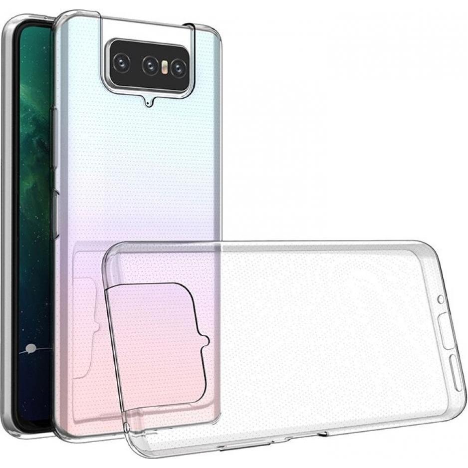 Screenguard Asus Zenfone 7 / 7 Pro Flexible TPU Clear Case (Asus Zenfone 7), Smartphone Hülle, Transparent