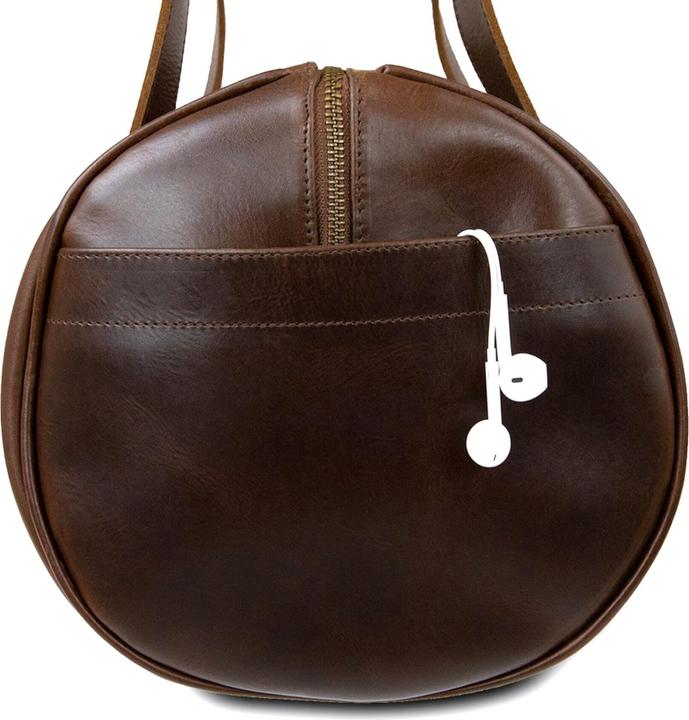 Immagine prodotto Buckle & Seam Borsone in pelle Chap Brown / Dot (16.50 l)