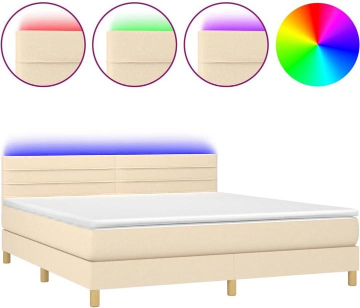 Image du produit vidaXL Boxspringbett (180 x 200 cm)