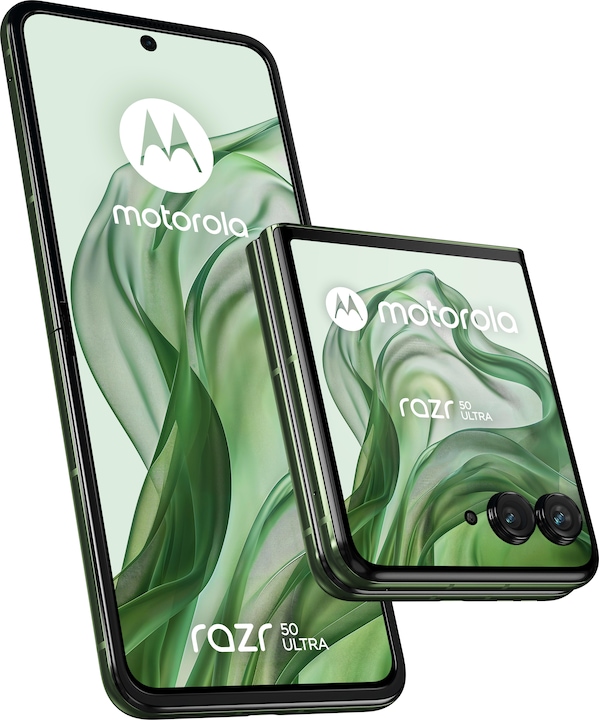 Image du produit Motorola Razr 50 Ultra (512 Go, Vert Printemps, 6.90", SIM + eSIM, 50 Mpx, 5G)