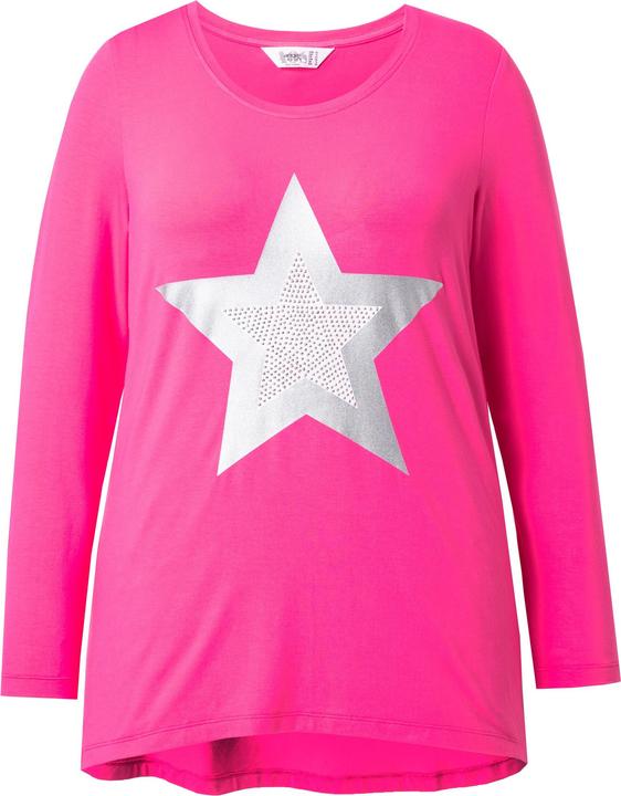 Produktbild Angel of Style T-Shirt, A-Linie, Metallic Stern, Langarm (44)