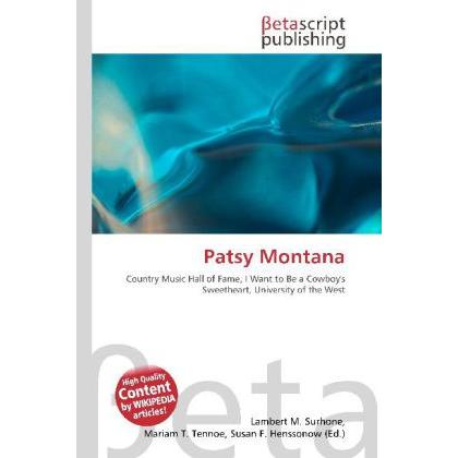 Patsy Montana, Fachbücher