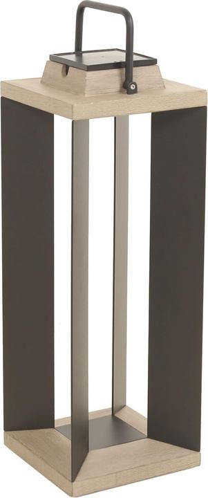 Actual product image Les Jardins Teckalu Lanterne solaire grand modèle 500 lumens (500 lm, IP55)