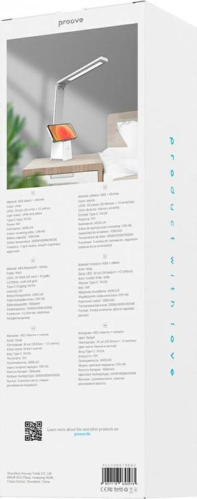 Actual product image Proove Desk lamp Light Tower LED 1200mAh 5W white