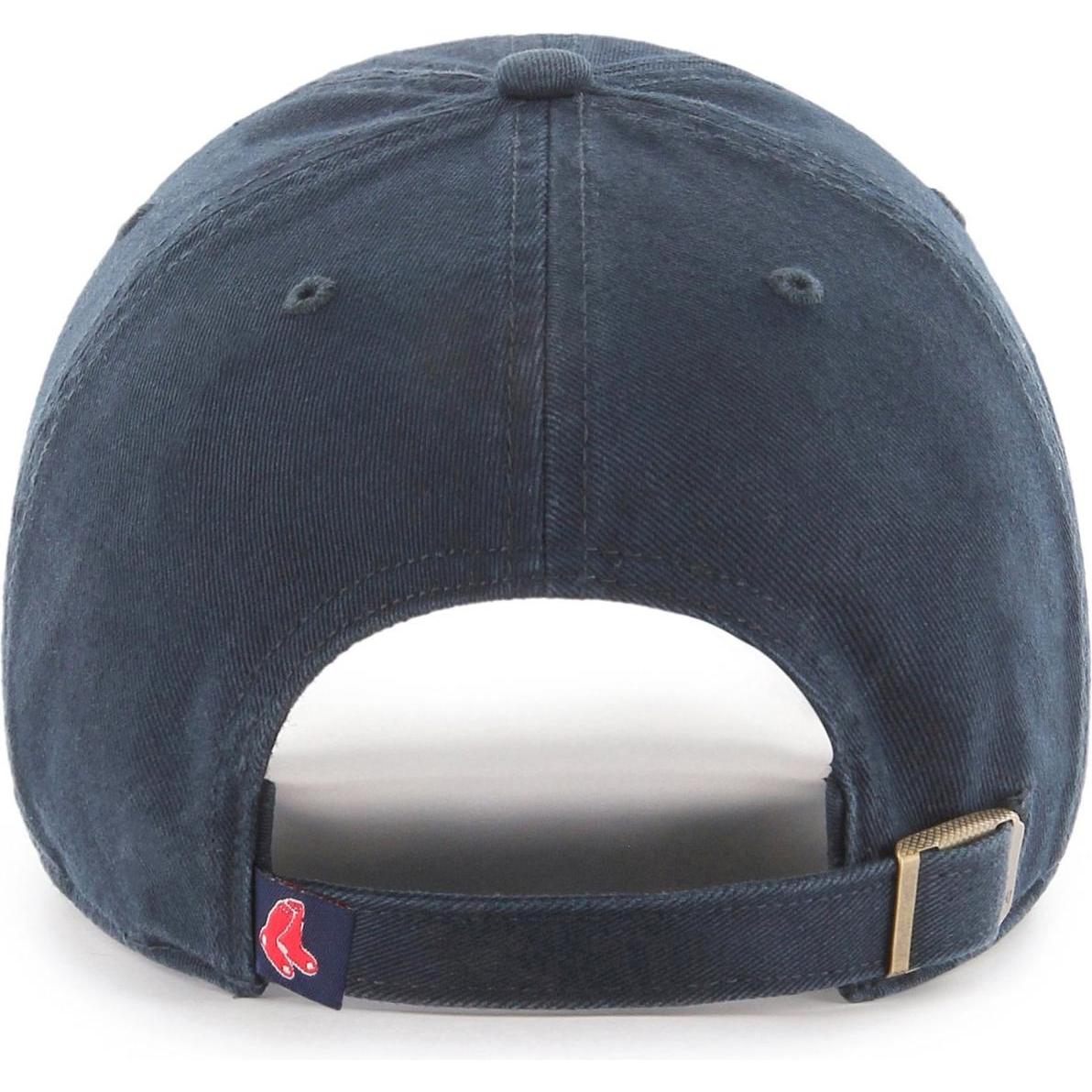 Thumbnail - 47 Brand, Herren, Cap, Relaxed Fit Cap - MLB Boston Red Sox Navy, Blau, (One Size)