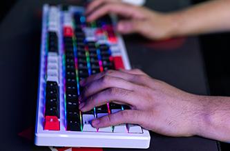 Actual product image Marvo Monka KG991W Mechanical Keyboard RGB Blue Switch Wireless KG991W (US, Cable, Wireless)