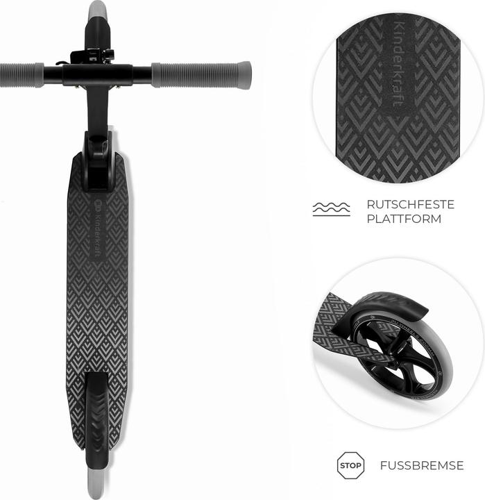 Actual product image KinderKraft scooter FREELY black