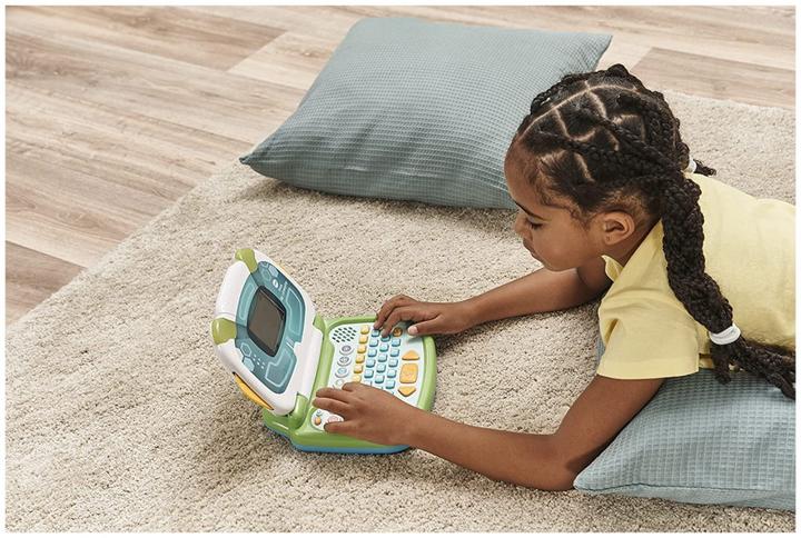 Produktbild VTech 615103 Leap Frog Stem Laptop Learn to Write in English - Blue (English Version) 3+ Years (Englisch)