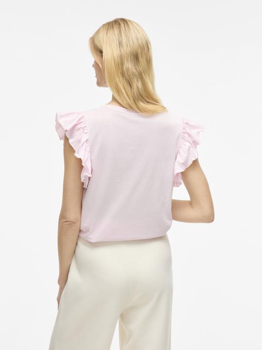 Image du produit Vila VISUMMER Rundhals Oberteil mit angeschnittenen Ärmeln (XXL)