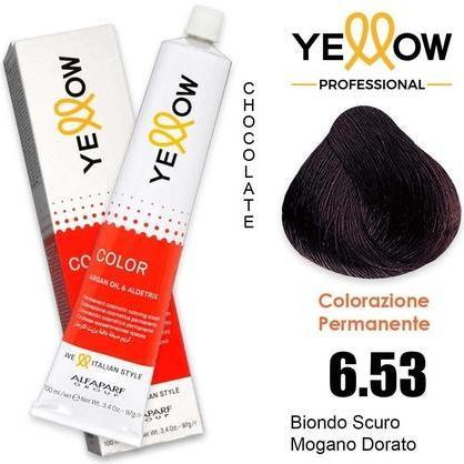 Produktbild Alfaparf YELLOW Color Permanent 6.53 Farbe 100ml
