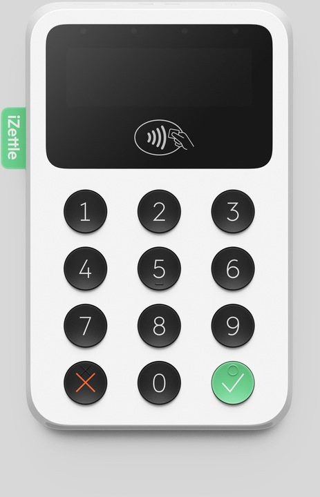 Produktbild Izettle Reader 2 smart card reader Bluetooth White