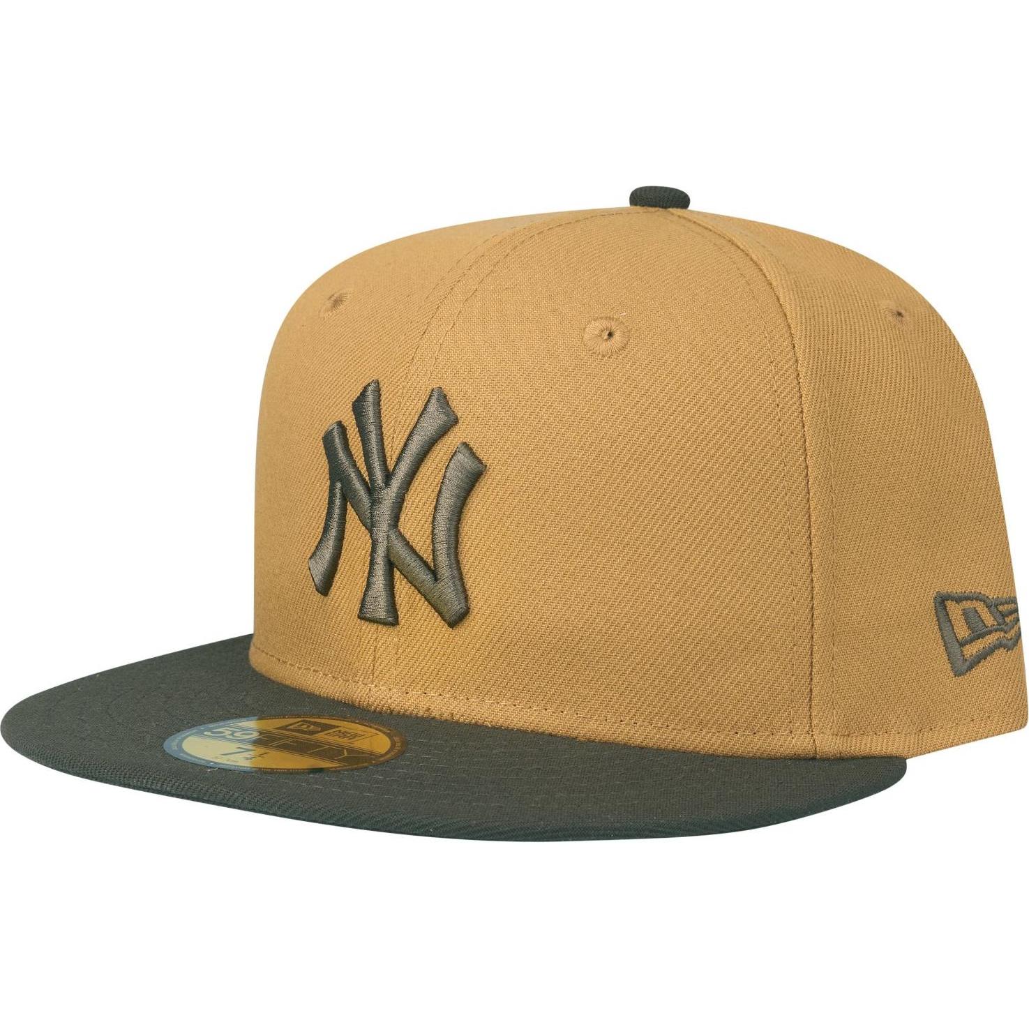 New Era, Herren, Cap, 59Fifty New York Yankees Panama, Braun, (7 7/8)