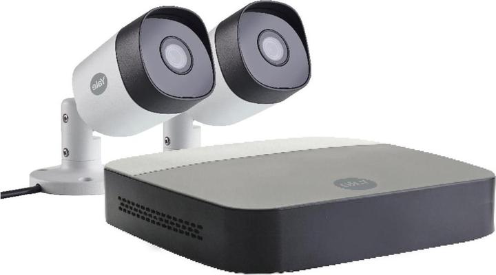 Produktbild Yale YA-SV4C2ABFX2 - Smart Home CCTV Kit with 2 Full HD Outdoor Cameras