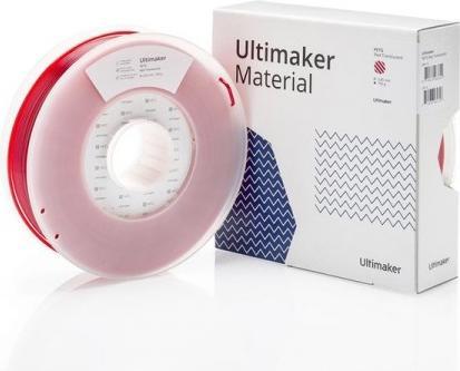 Produktbild Ultimaker PETG - Rot Transluzent - 2.85mm (PETG, 2.85 mm, 750 g, Rot)