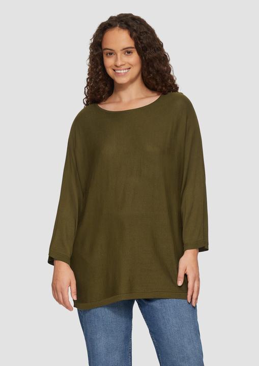Produktbild S.Oliver Strickpullover Strickpullover mit Fledermausarm (46)