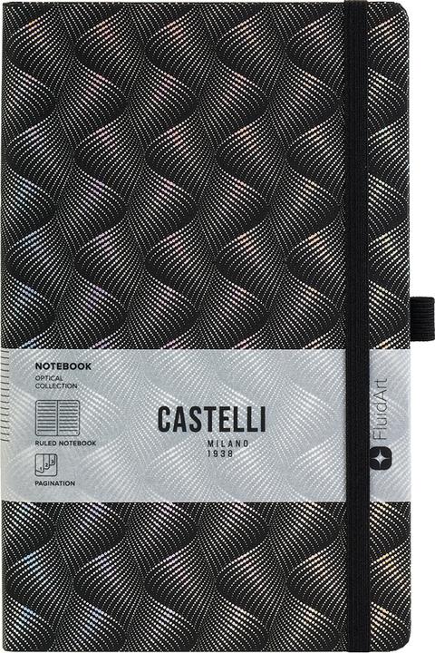 Produktbild Castelli Notizbuch Optical (A5, Liniert, Harter Einband)