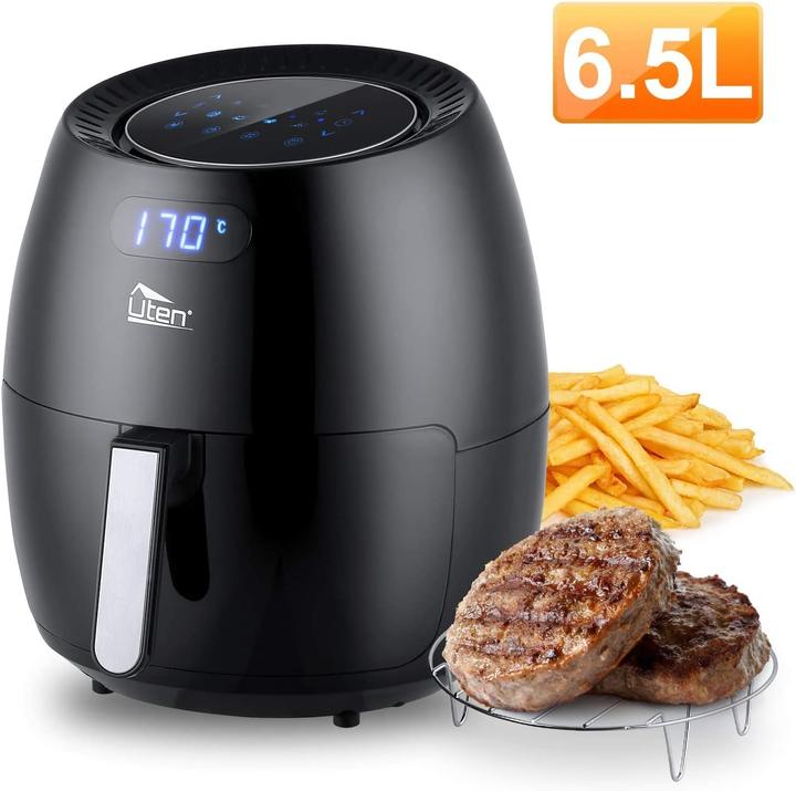 Immagine prodotto Uten Friggitrice ad aria calda, 6,5L- LCD