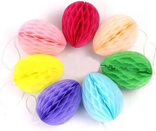 MU Style Oeuf en nid d'abeille à suspendre (7x)