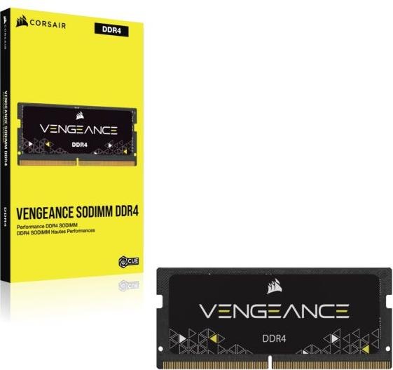 Productafbeelding Corsair SO-DDR4 RAM Vengeance 3200 MHz 1x 32 GB (1 x 32GB, 3200 MHz, DDR4 RAM, SO-DIMM)