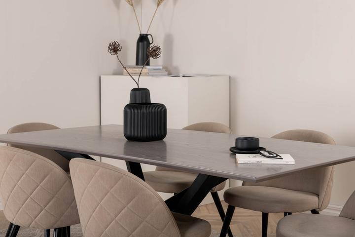 Actual product image Ebuy24 Piazza 20 dining set (7-piece) (MDF, Iron)