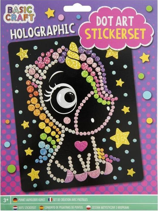 Produktbild Grafix Aufkleberset Holographic Dot 3 Sort