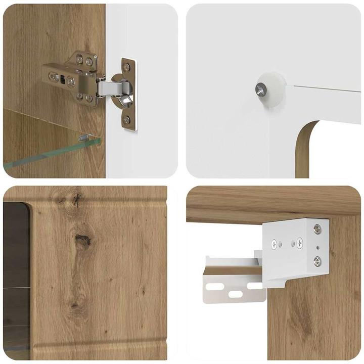 Produktbild vidaXL Holzschrank (29 x 29 x 100 cm)