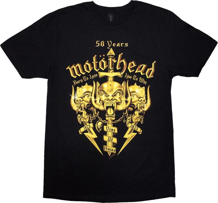 Produktbild Motorhead 50 Years Swords & Warpig TShirt (M)