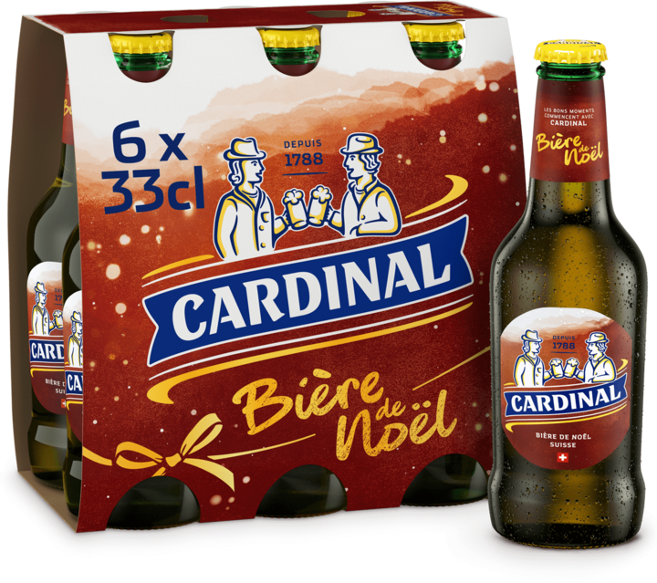 Actual product image Cardinal Bière de Noël Märzen Beer (6 x 33 cl)