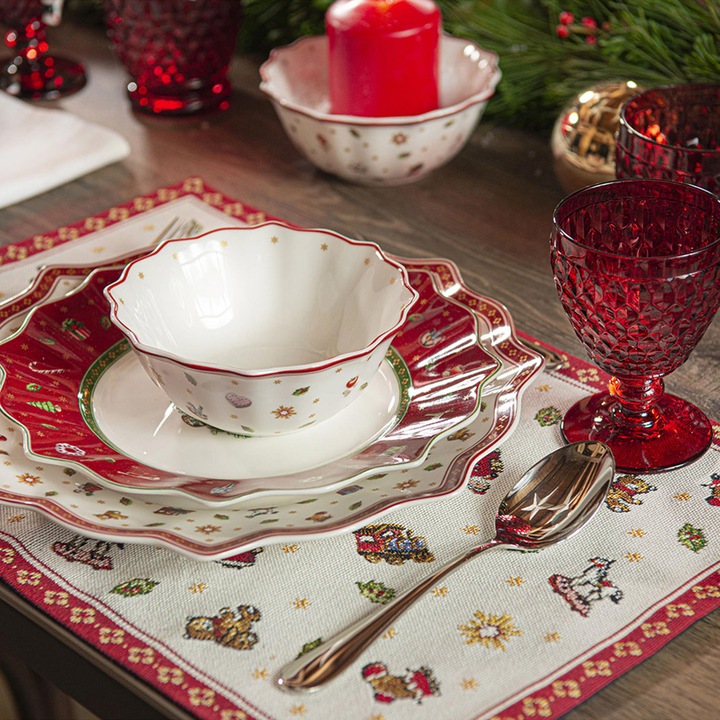Image du produit Villeroy & Boch Assiette à déjeuner rouge Toy's Delight (1 x, 24 cm)