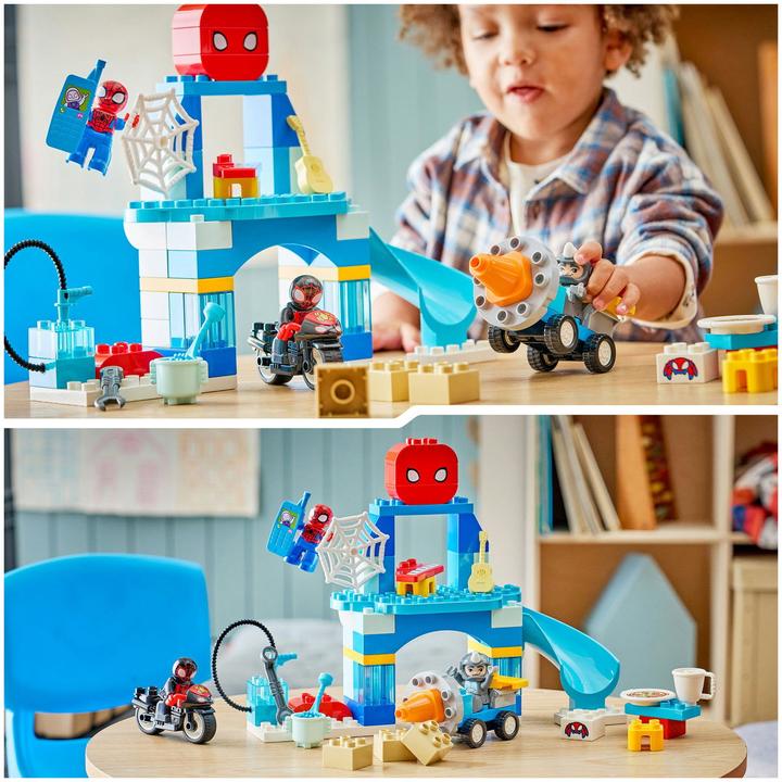 Produktbild LEGO Team Spideys Hauptquartier (10464)