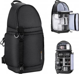 K&F Concept Beta Messenger 10 l photo backpack - black (Camera backpack, 10 l)