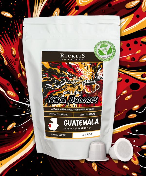 Produktbild RickliS Kaffeerösterei Finca Dolores (16 x Port., NESPRESSO Original) (16 x Port.)