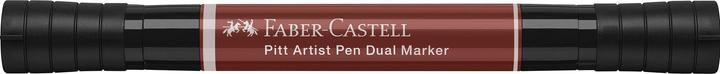 Actual product image Faber-Castell Ink Pen Pitt Artist Pen Dual Indian Red (Bordeaux red, 1 x)