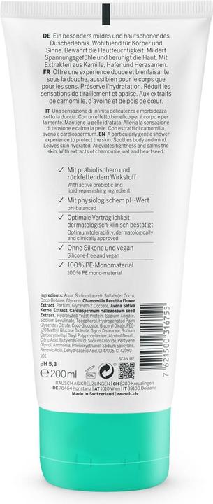 Produktbild Rausch Sensitive Shower Gel mit Kamille (200 ml)