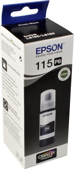 Image du produit Epson EcoTank 115 - 70 ml - Photo noir - Original (PBK)