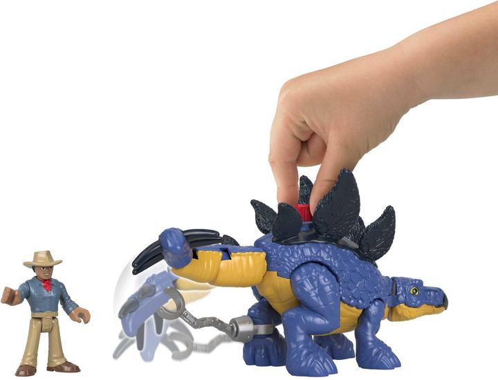Actual product image Imaginext Jurassic World™ Stegosaurus & Dr. Grant