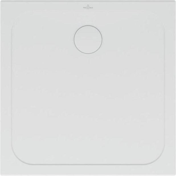 Villeroy & Boch, Piatto doccia, V&B Piatto doccia LIFETIME PLUS Qu. xtr-fl m AR 800x800x35mm bianco