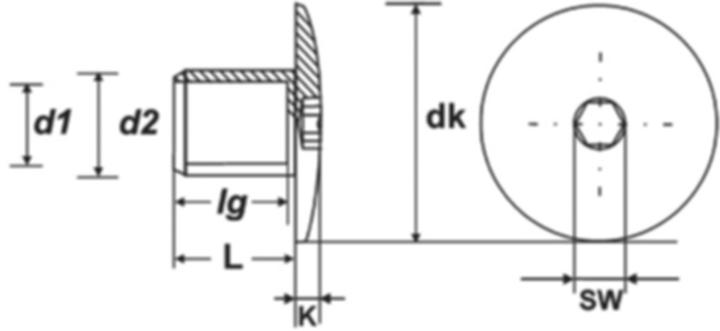 Produktbild Profix Bundmuttern PTS-B (M10)