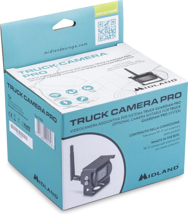 Produktbild Midland Truck Guardian Pro Funk-Kamera für LKW