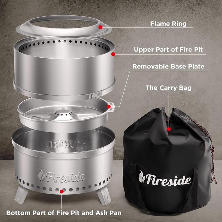 Immagine prodotto Turbro Pluto Feuerstelle (48.80 cm)