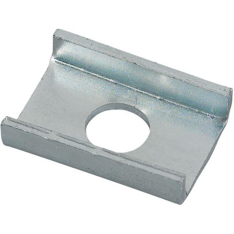 50x Eaton Druckplatte, für Kupferband, 10x16x0,8mm 144603, Serverschrank Zubehör, Silber
