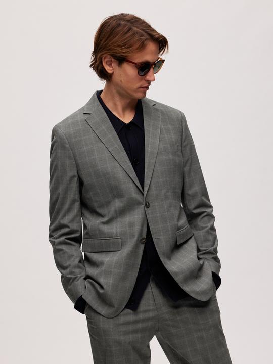 Immagine prodotto Selected Slhslim-Liam Lt Grey/Brwn Chk Blz Flex B (50)