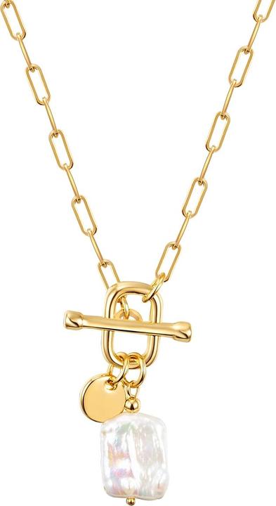 Image du produit Yokoamii Femme alliage métal perle d'eau douce or jaune 70,0 cm - 30094 (Alliage métallique, 70 cm)