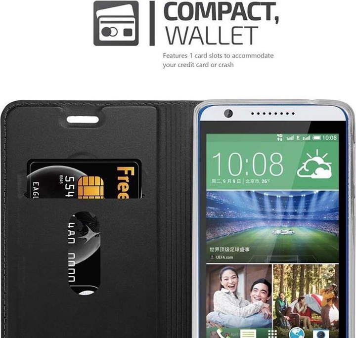 Produktbild Cadorabo Book Classy Style Cover (HTC Desire 820)